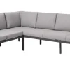 Loungeset grau Aluminium