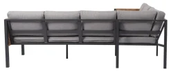 Loungeset grau Aluminium