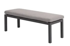 Loungeset grau Aluminium