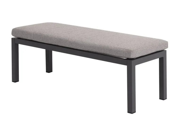Loungeset grau Aluminium