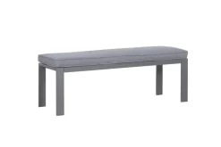 Loungeset Rhodos grau Aluminium
