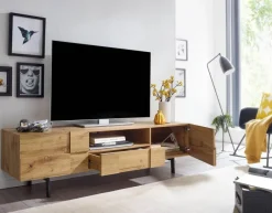 Lowboard Eiche Nachbildung B/H/T: ca. 160x46x43 cm