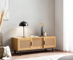 Lowboard Eiche Optik B/H/T: ca. 120x45,5x40 cm