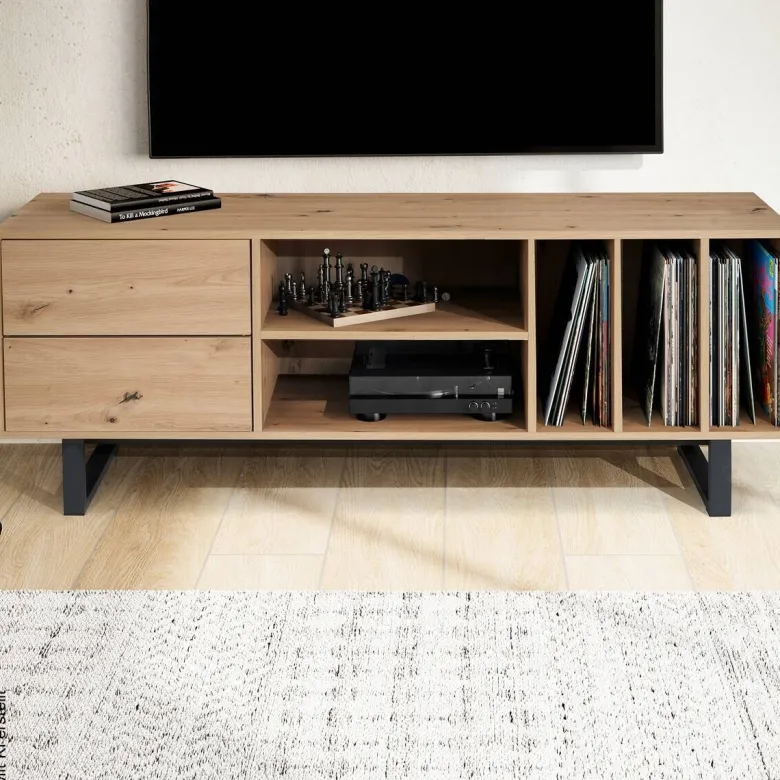 Lowboard Eiche Optik B/H/T: ca. 150x55x40 cm