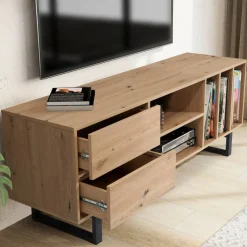 Lowboard Eiche Optik B/H/T: ca. 150x55x40 cm