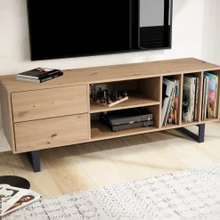 Lowboard Eiche Optik B/H/T: ca. 150x55x40 cm