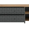 Lowboard PRISMA Artisan Oak Nachbildung anthrazit matt B/H/T: ca. 164x56x40 cm