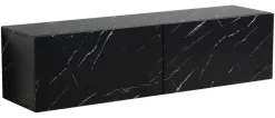 Lowboard schwarz Marmor Optik B/H/T: ca. 120x30x30 cm