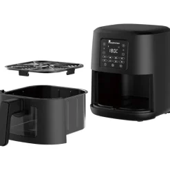 Masterpro Heißluftfritteuse schwarz Kunststoff ca. 4 l