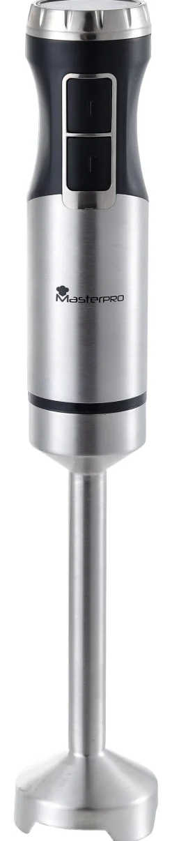 MASTERPRO Stabmixer-Set BGMP-9126 Foodies schwarz silber Edelstahl Kunststoff B/H/T: ca. 25,5x26x12,5 cm