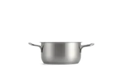 Mauviel 1830 Fondue Set silber Metall B/H/L: ca. 27x20x27 cm