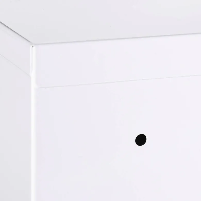 Medizinschrank weiß Polypropylen B/H/L: ca. 14x30x46 cm