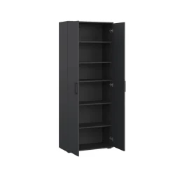 Mehrzweckschrank Mara anthrazit matt B/H/T: ca. 70x179x33,5 cm