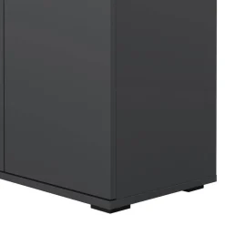 Mehrzweckschrank Mara anthrazit matt B/H/T: ca. 70x179x33,5 cm