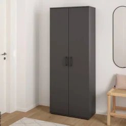Mehrzweckschrank Mara anthrazit matt B/H/T: ca. 70x179x33,5 cm