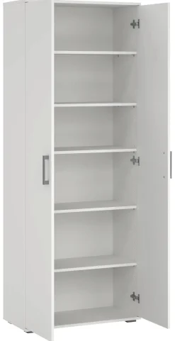Mehrzweckschrank Mara weiß B/H/T: ca. 70x179x33,5 cm
