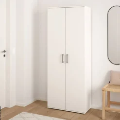 Mehrzweckschrank Mara weiß B/H/T: ca. 70x179x33,5 cm