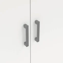 Mehrzweckschrank Mara weiß B/H/T: ca. 70x179x33,5 cm