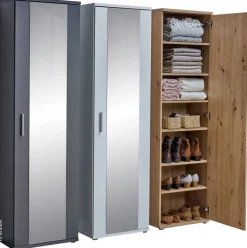 Mehrzweckschrank weiß B/H/T: ca. 50x179x35 cm