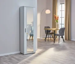 Mehrzweckschrank weiß B/H/T: ca. 50x179x35 cm