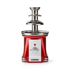 MELISSA Schokoladenbrunnen rot Metall Kunststoff B/H/L: ca. 17,5x32x17,5 cm