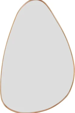Metallspiegel Britta gold Metall B/H/T: ca. 35x50x3 cm