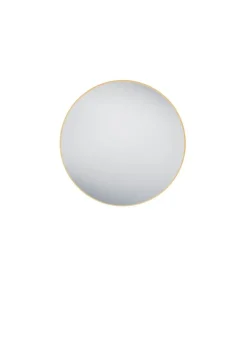 Metallspiegel Britta gold Optik D: ca. 80 cm