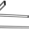 Metaltex Haushaltshelfer mattschwarz Metall B/H/L: ca. 18x10x35 cm