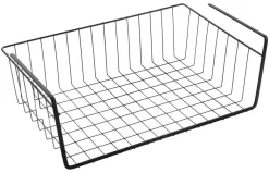 Metaltex Schrankkorb mattschwarz Metall B/H/T: ca. 40x14x26 cm