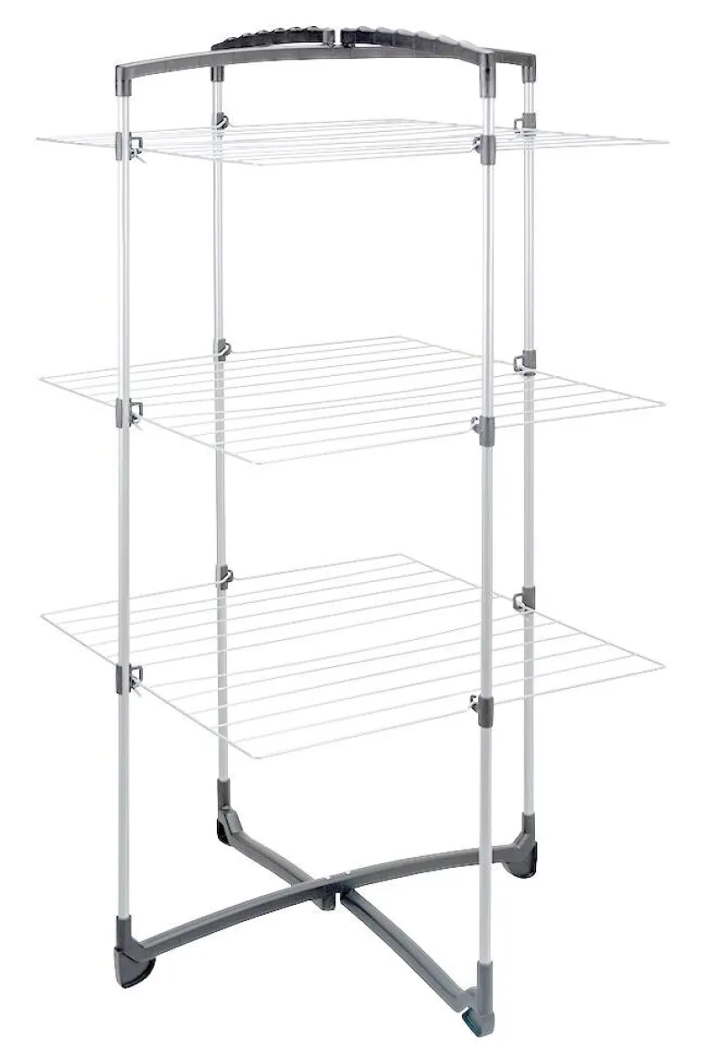 Metaltex Turmwäschetrockner silber