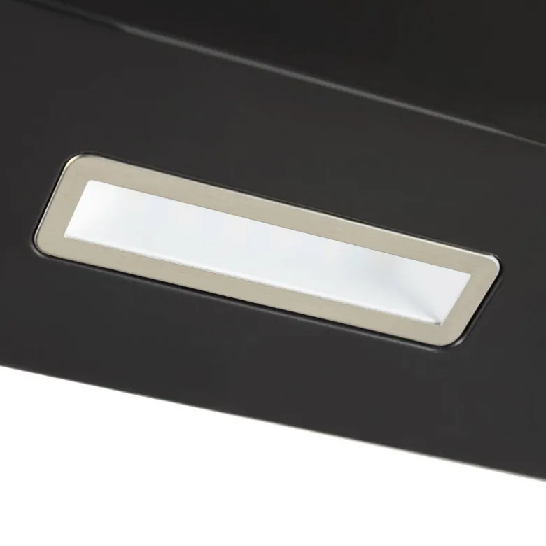 Mican Dunstabzugshaube KHA400MOFSA schwarz Metall B/H/T: ca. 60x60,5x31,5 cm