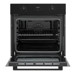 Mican Einbaubackofen BOAHSD65 schwarz Metall B/H/T: ca. 59,5x59,5x57 cm