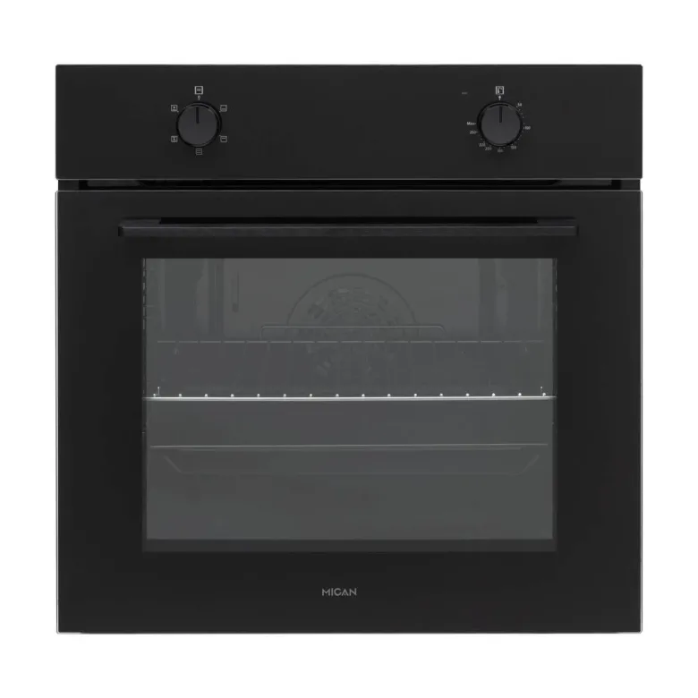 Mican Einbaubackofen BOAUS65 schwarz Metall B/H/T: ca. 59,5x59,5x57 cm