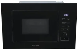 Mican Einbaumikrowelle MGM17SCBG schwarz Edelstahl B/H/T: ca. 59,5x38,2x32 cm
