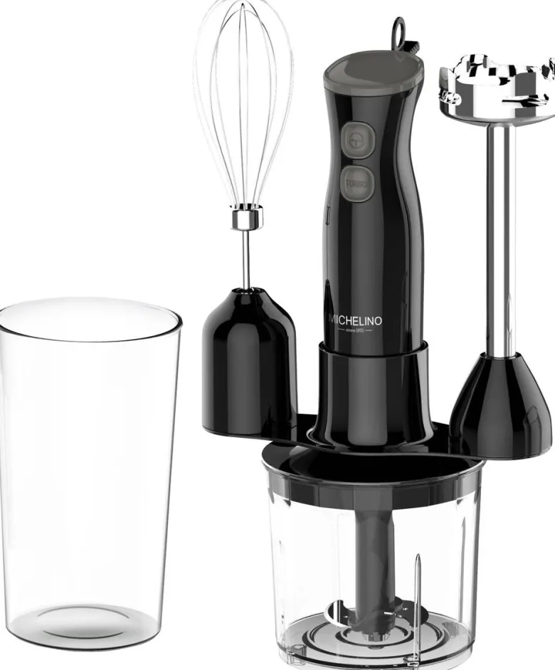 MICHELINO Stabmixerset 74222 schwarz