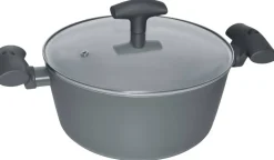 MICHELINO Topf grau Aluminium