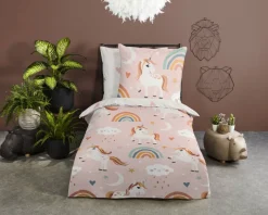 Microfaser Bettwäsche Aina Multi Polyester B/L: ca. 135x200 cm