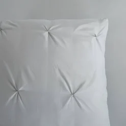 Microfaser Bettwäsche Elegance silber Polyester B/L: ca. 155x220 cm