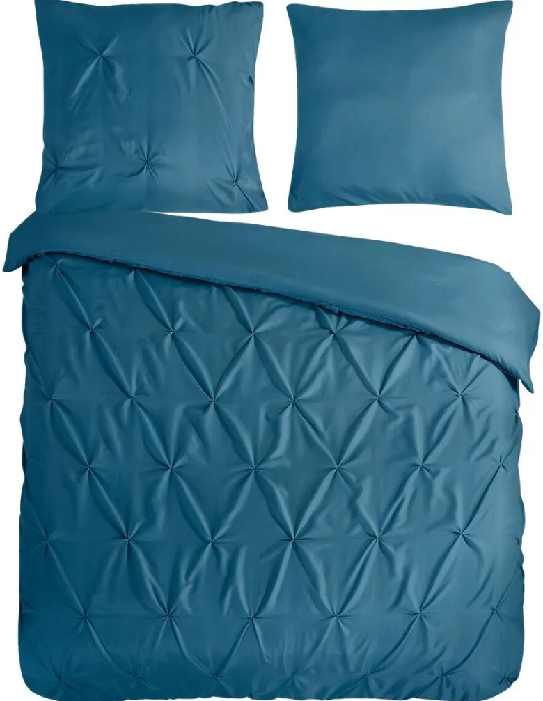 Microfaser Bettwäsche Elegance petrol Polyester B/L: ca. 200x200 cm