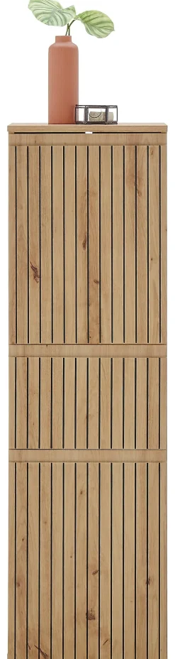Midischrank Austin Artisan Oak Nachbildung B/H/T: ca. 40x136x31 cm