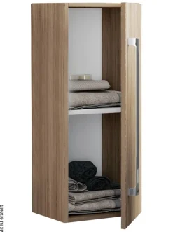 Midischrank Badinos Eiche Sonoma Nachbildung B/H/T: ca. 33x75x22 cm