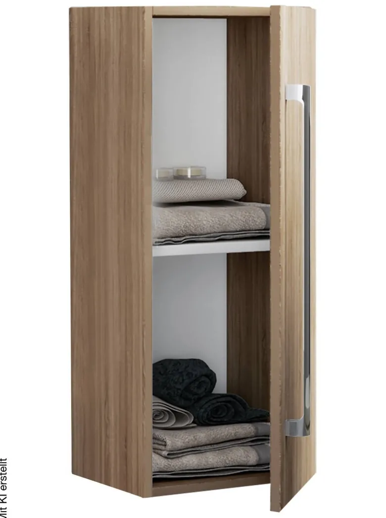 Midischrank Badinos Eiche Sonoma Nachbildung B/H/T: ca. 33x75x22 cm