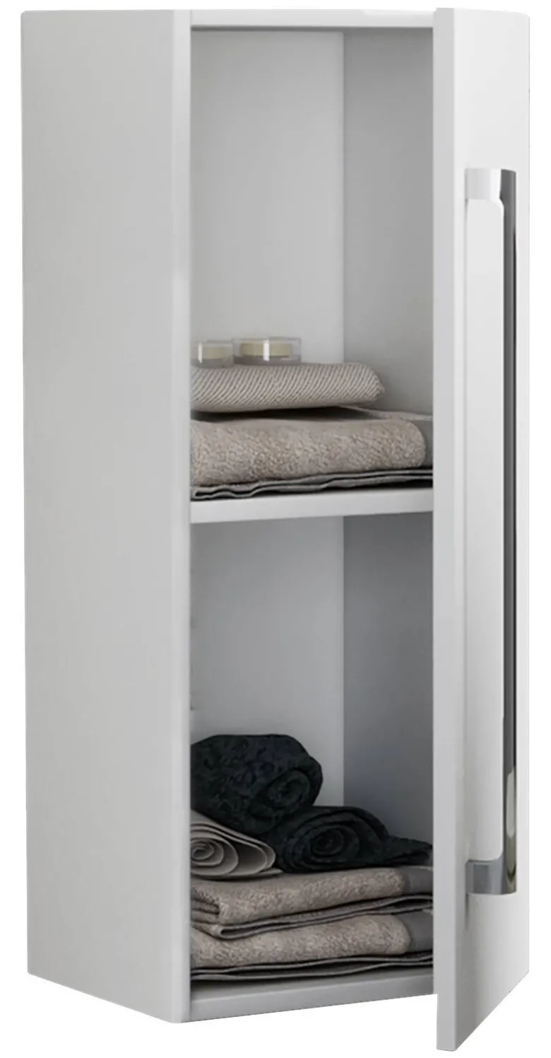 Midischrank Badinos weiß B/H/T: ca. 33x75x22 cm