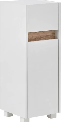 Midischrank Cosmo perlweiß Optik B/H/T: ca. 30,2x84,8x33 cm