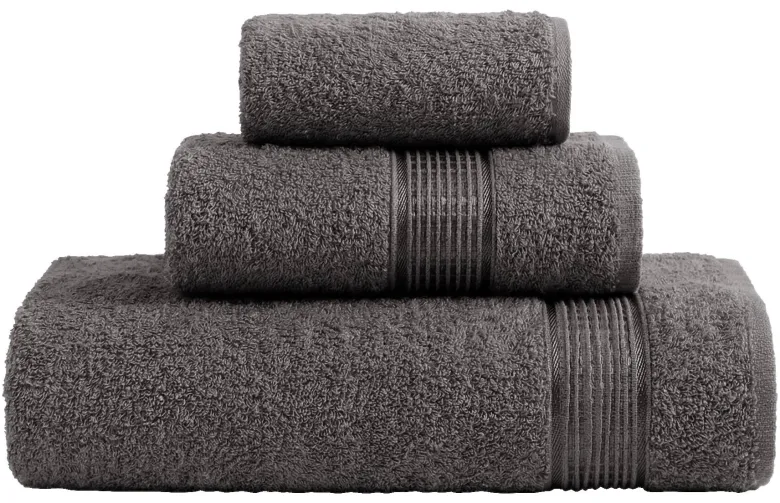 Mijolnir Frottier-Set anthrazit Baumwolle B/T/L: ca. 30x50x30 cm