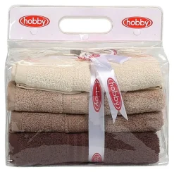 Mijolnir Frottier-Set beige Baumwolle B/L: ca. 50x90 cm