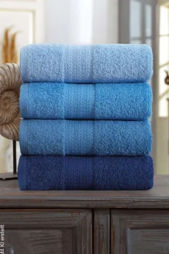 Mijolnir Frottier-Set blau Baumwolle B/L: ca. 50x85 cm