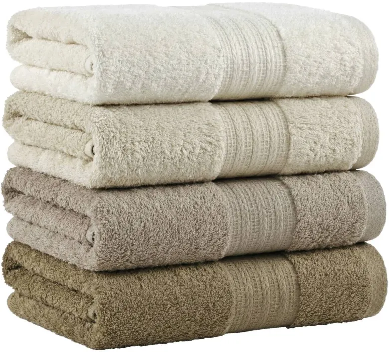 Mijolnir Frottier-Set creme Baumwolle B/L: ca. 50x85 cm