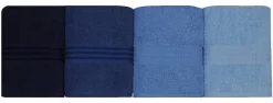 Mijolnir Frottier-Set dunkelblau Baumwolle B/L: ca. 50x90 cm