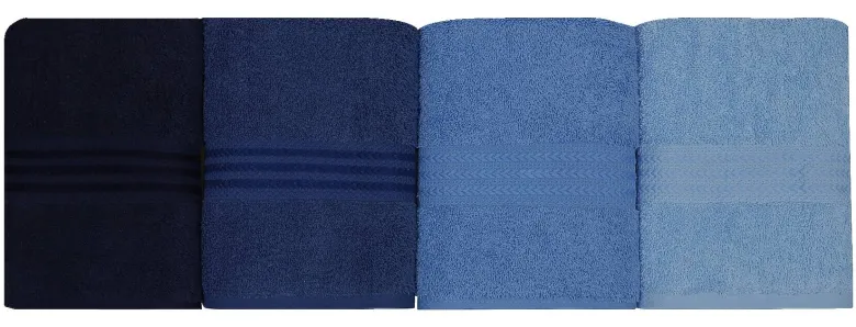 Mijolnir Frottier-Set dunkelblau Baumwolle B/L: ca. 50x90 cm